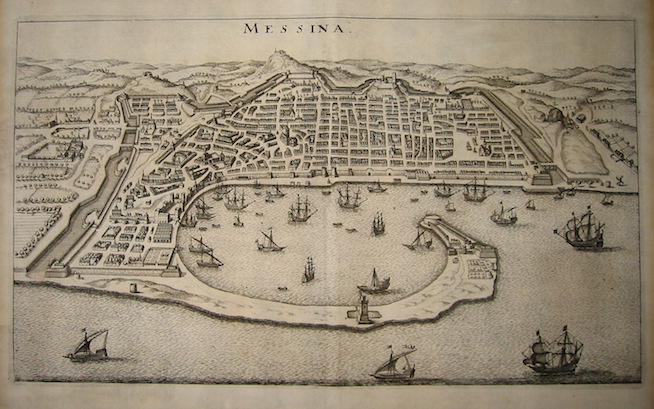 Merian Matthà¤us (1593-1650) Messina 1649 Francoforte